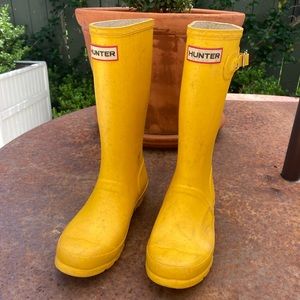 Kids Hunter Rain Wellies 💛